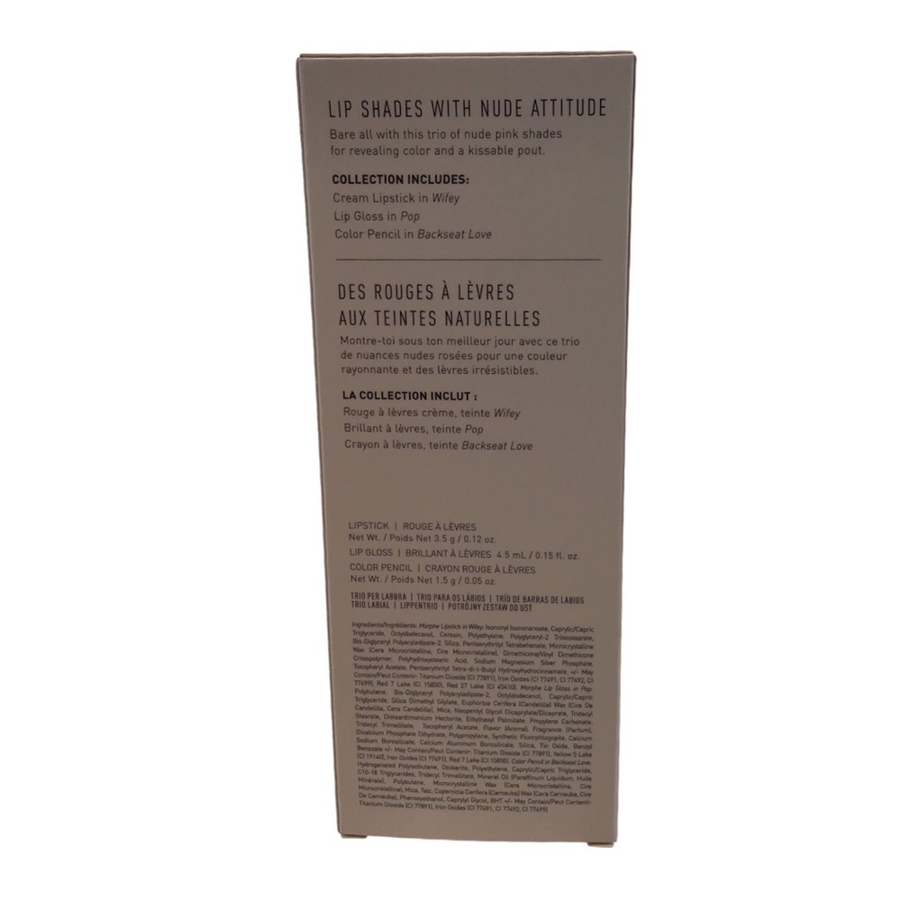 Morphe Out & A Pout Nude Pink Lip Trio - Picture 5 of 9